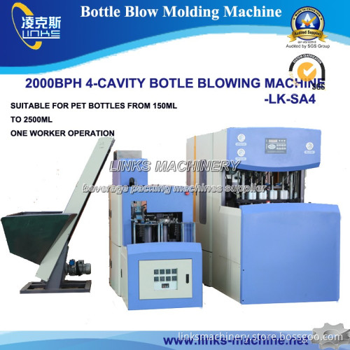 2000bph Plastic Bottle Blow Molding Machine